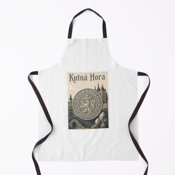 Item preview, Kutná Hora Silver Coin Travel Poster designed and sold by Beyond Destinations.
