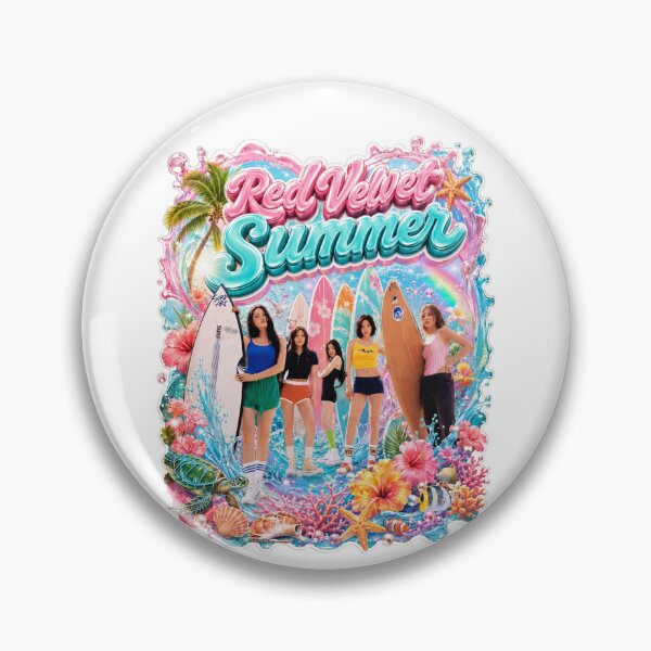 Item preview, Red Velvet Velvet Summer vintage tropical collage special edition graphic designed and sold by Valereekmerch.