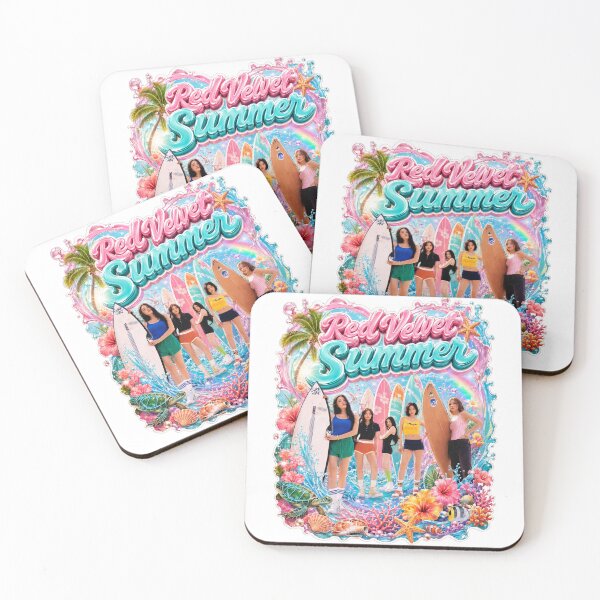Item preview, Red Velvet Velvet Summer vintage tropical collage special edition graphic designed and sold by Valereekmerch.
