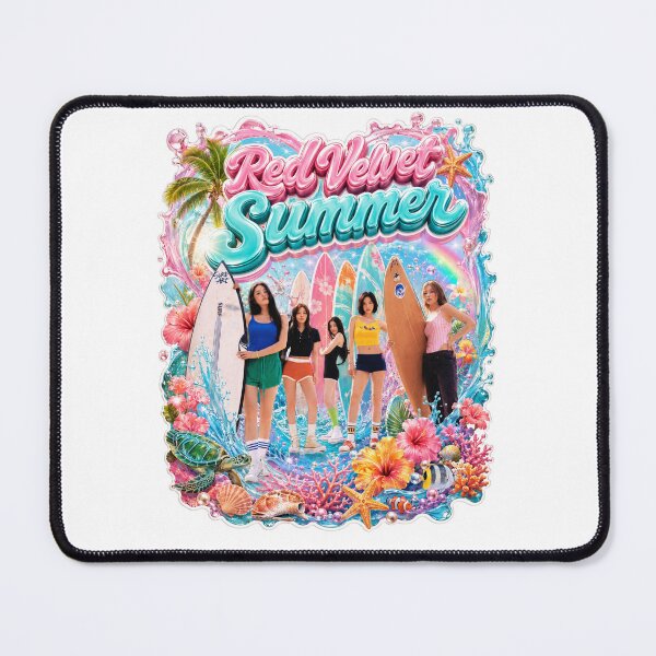 Item preview, Red Velvet Velvet Summer vintage tropical collage special edition graphic designed and sold by Valereekmerch.