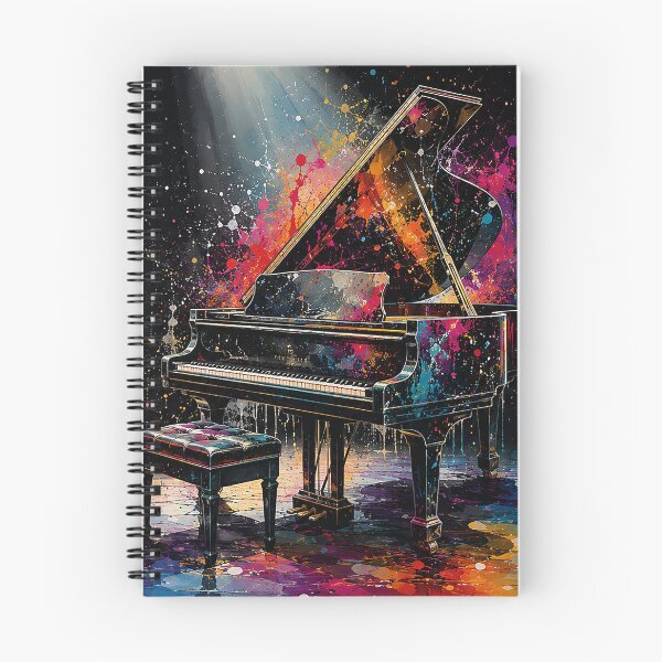 Artikelvorschau, Mitternachts-Grand-Piano-Farbsymphonie entworfen und verkauft von andrew1111g.