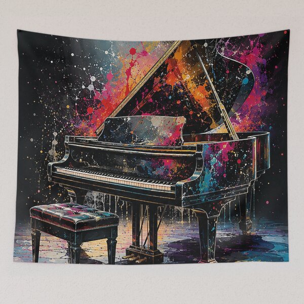 Item preview, Midnight Grand Piano Color Symphony designed and sold by andrew1111g.