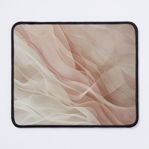 Item preview, Blush Stone — Abstract silk waves, earthy tones designed and sold by VestraDesign.