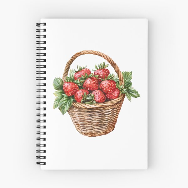 Item preview, Basket full of Strawberries designed and sold by Munsonlookfor.