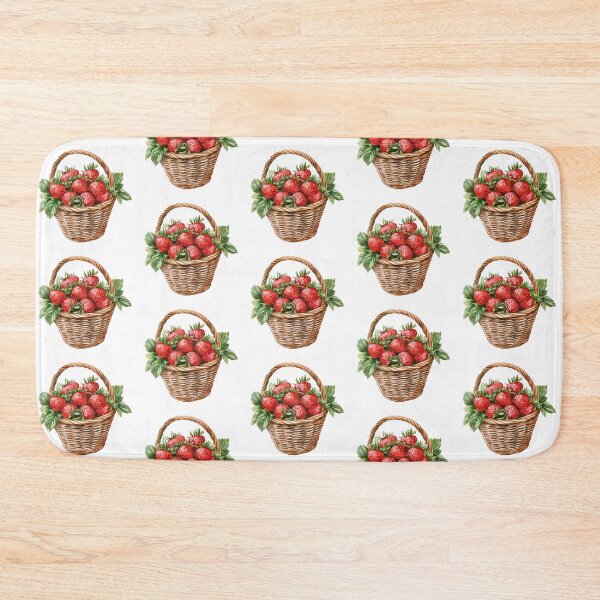 Item preview, Basket full of Strawberries designed and sold by Munsonlookfor.
