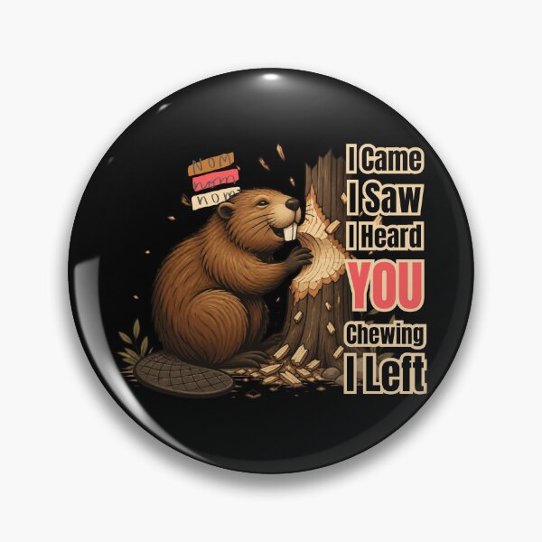 Item preview, I Came I Saw I Heard You Chewing I Left designed and sold by tellia-kallisto.