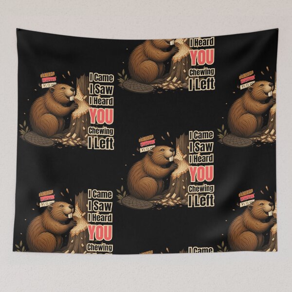 Item preview, I Came I Saw I Heard You Chewing I Left designed and sold by tellia-kallisto.