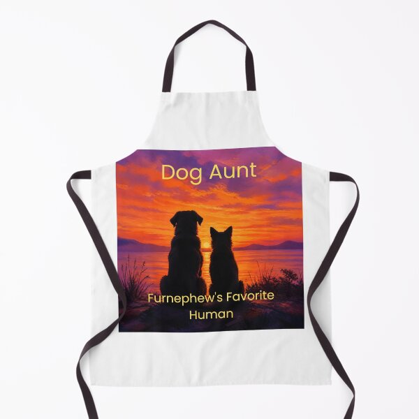 Item preview, Dog Aunt Sunset Silhouette | Furnephew's Favorite Human designed and sold by DogMomGifts .