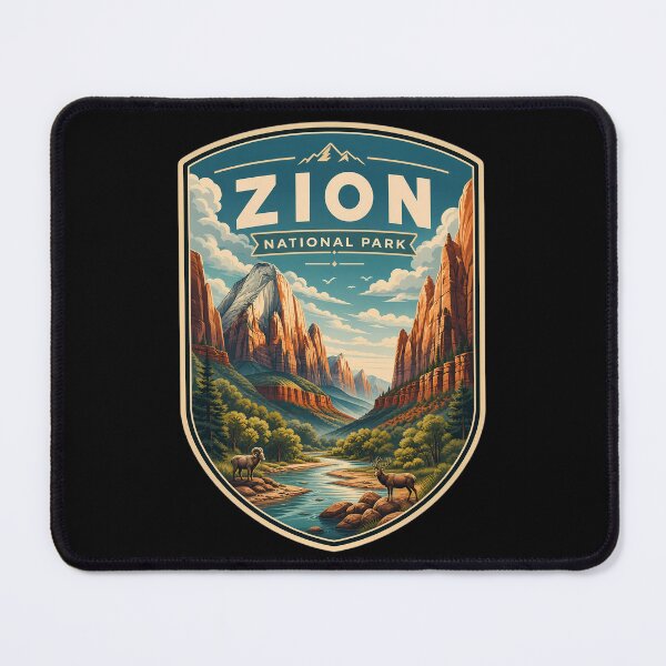 Item preview, Copy of Zion National Park - Utah Travel Landscape designed and sold by FrontierCosmic.