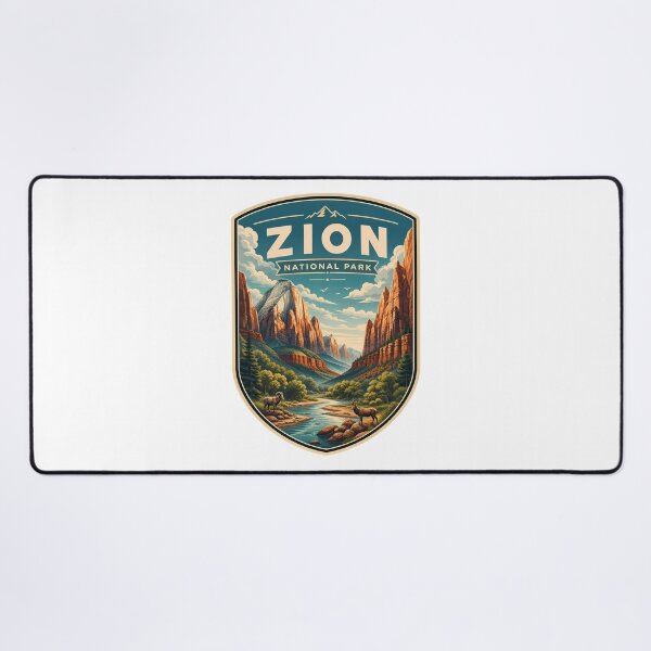 Item preview, Copy of Zion National Park - Utah Travel Landscape designed and sold by FrontierCosmic.