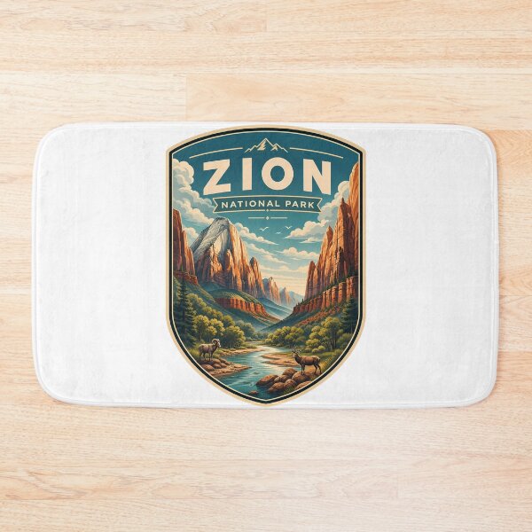 Item preview, Copy of Zion National Park - Utah Travel Landscape designed and sold by FrontierCosmic.