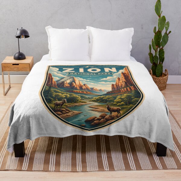 Item preview, Copy of Zion National Park - Utah Travel Landscape designed and sold by FrontierCosmic.