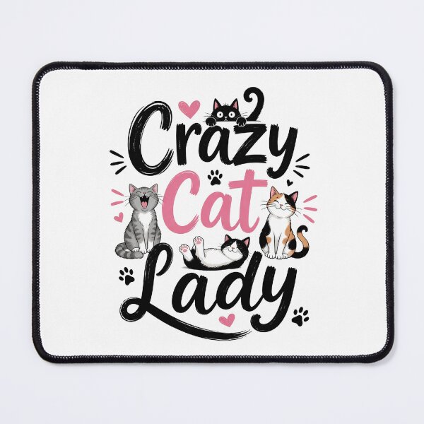 Item preview, Crazy Cat Lady designed and sold by MusesWhispers.