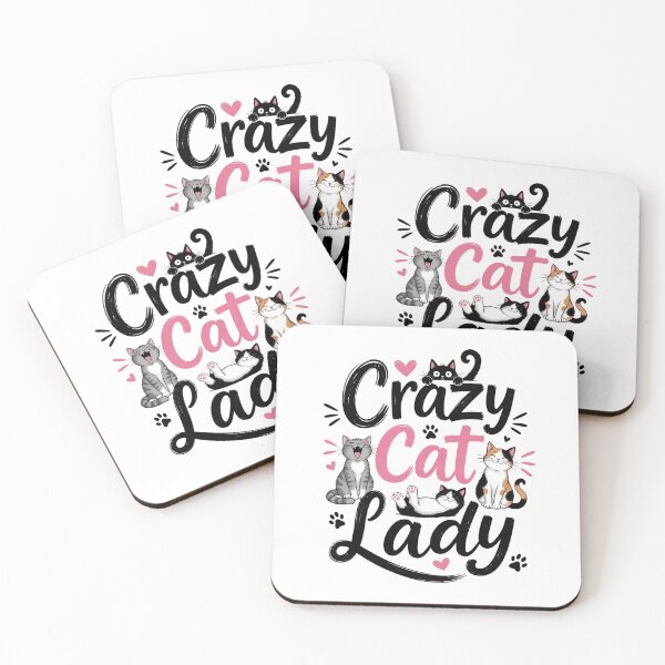 Item preview, Crazy Cat Lady designed and sold by MusesWhispers.