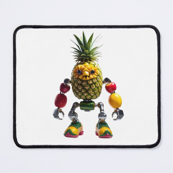 Item preview, Pineapple and Fruit Robot Character Design designed and sold by Sem_Bregs.