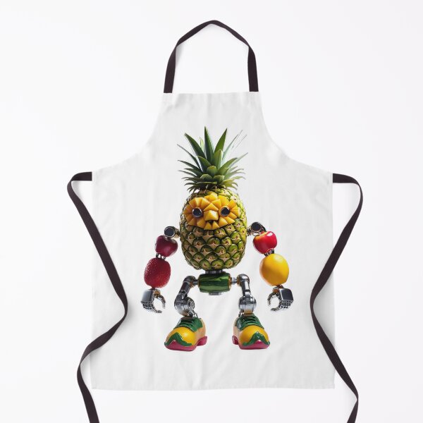 Item preview, Pineapple and Fruit Robot Character Design designed and sold by Sem_Bregs.