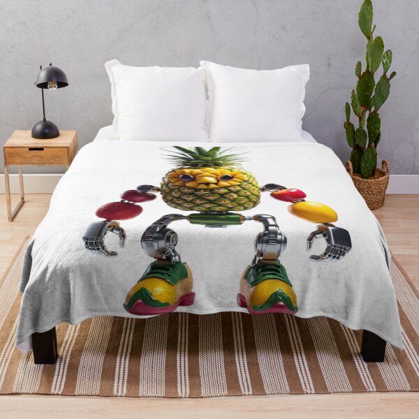 Item preview, Pineapple and Fruit Robot Character Design designed and sold by Sem_Bregs.