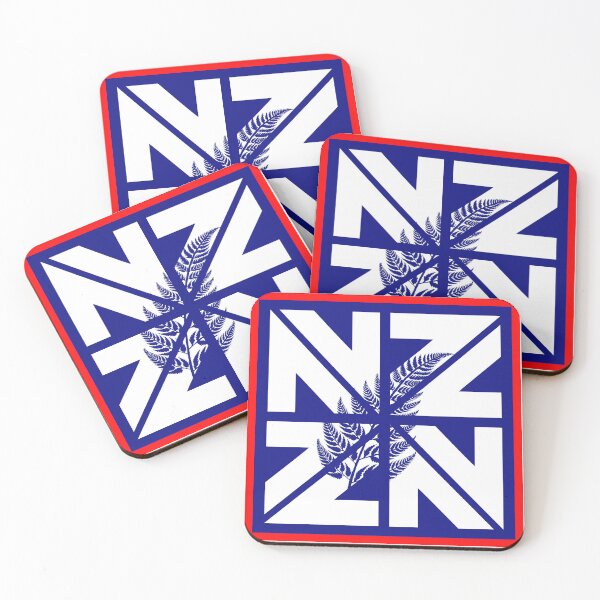 Item preview,  New Zealand with silver fern Inlay - Coloured designed and sold by MY NEW ZEALAND.
