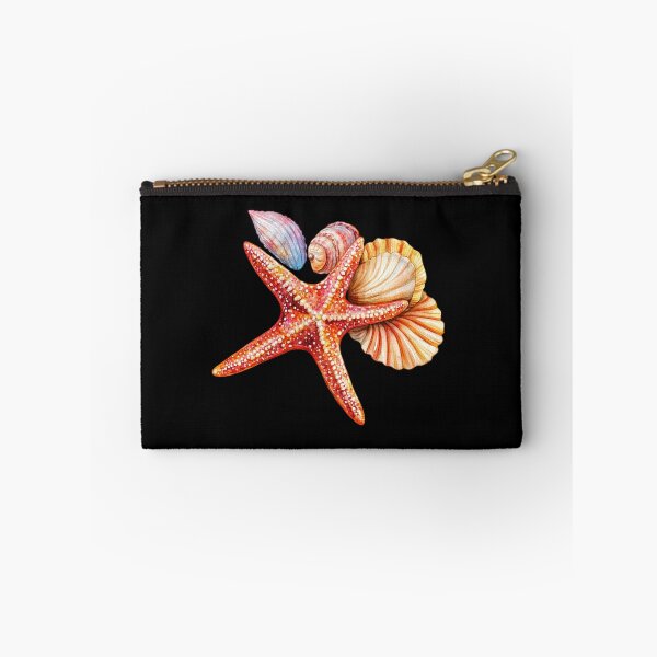 Artikelvorschau, Buntes Arrangement aus Muscheln und Seesternen entworfen und verkauft von Munsonlookfor.