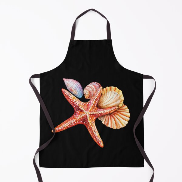 Item preview, Colorful Seashell and Starfish Arrangement designed and sold by Munsonlookfor.