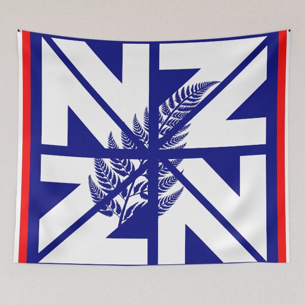 Item preview,  New Zealand with silver fern Inlay - Coloured designed and sold by MY NEW ZEALAND.