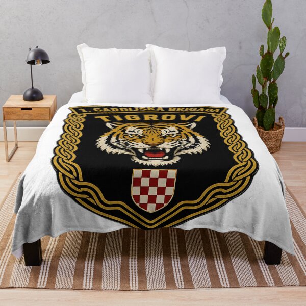Item preview, Tigrovi Inspired Military Emblem | Unofficial Croatian Brigade Tribute designed and sold by BicbA-shophr.
