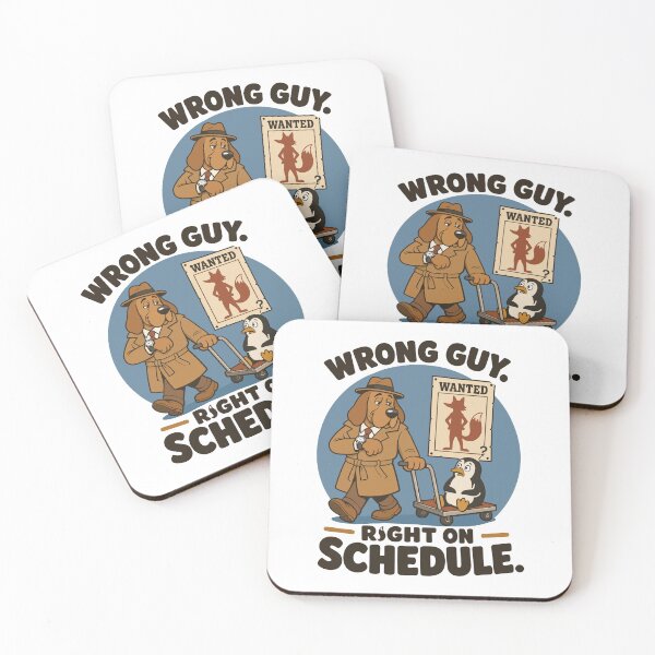 Item preview, Wrong Suspect Detective Dog Mix-Up designed and sold by ANALOG MISCHIEF.