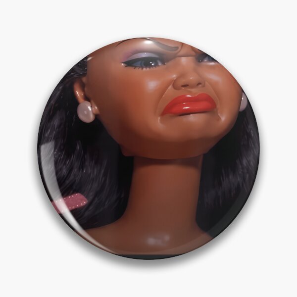 Item preview, Angry Disgusted Black Doll Face Meme Reaction Meme Funny designed and sold by wildliferealism.