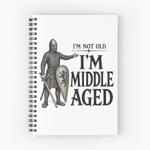 Item preview, I'm Not Old I'm Middle Aged Funny designed and sold by Retr0Tshirts.