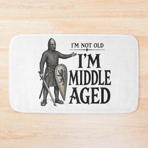 Item preview, I'm Not Old I'm Middle Aged Funny designed and sold by Retr0Tshirts.