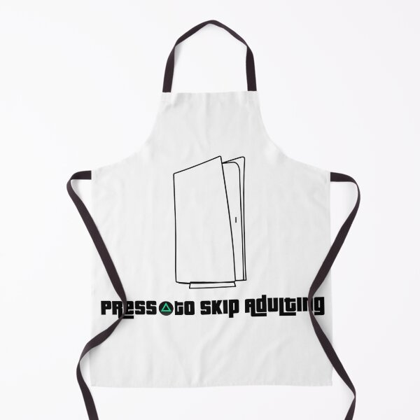 Item preview, Press Triangle To Skip Adulting Funny Gamer Gift designed and sold by wuubby.