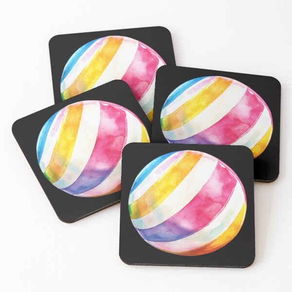Item preview, Another Colorful Bounding Beach Ball designed and sold by Munsonlookfor.
