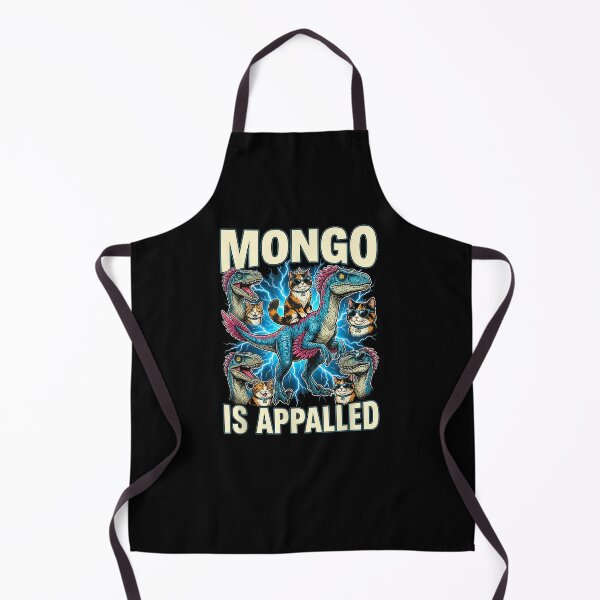 Item preview, Mongo is Calling Appalled Princess Cat Riding Dinosaur designed and sold by Theaurore.