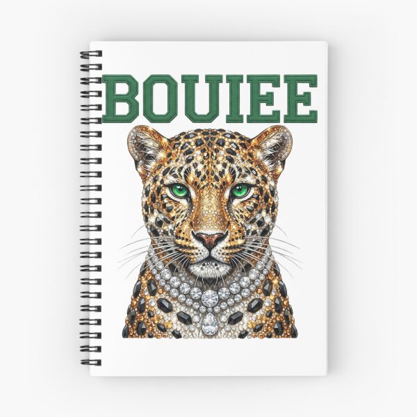 Item preview, BOUIEE Leopard Diamond Rhinestone Varsity Green Letter Graphic Art designed and sold by raedattia.
