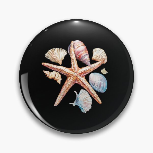 Artikelvorschau, Ein weiteres farbenfrohes Arrangement aus Muscheln und Seesternen entworfen und verkauft von Munsonlookfor.
