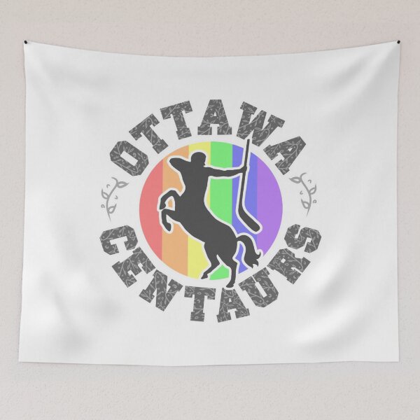 Item preview, ottawa centaurs heated rivalry inspired rainbow logo designed and sold by Ikhsan Kunto Wibisono.