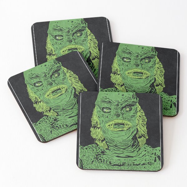 Item preview, CREATURE FROM THE BLACK LAGOON (Bichrome) designed and sold by FamousWeirdosRB.