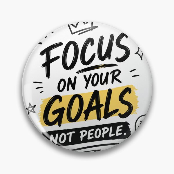 Item preview, Focus on your goals not people designed and sold by Neelima12.
