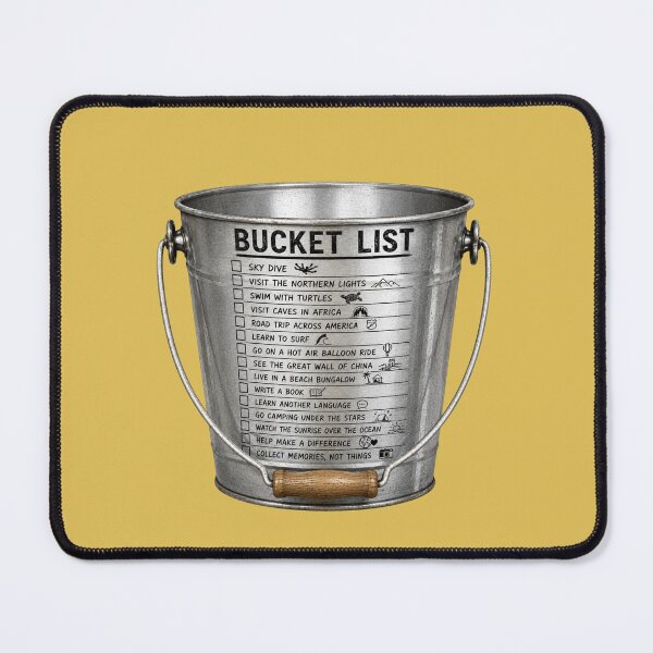 Item preview, Bucket List | Adventure Goals | Travel Lover Checklist Design designed and sold by CJLindy.