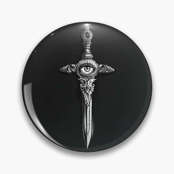 Item preview, Mystic Eye Dagger Dark Gothic Fantasy Art designed and sold by inkoutninja.