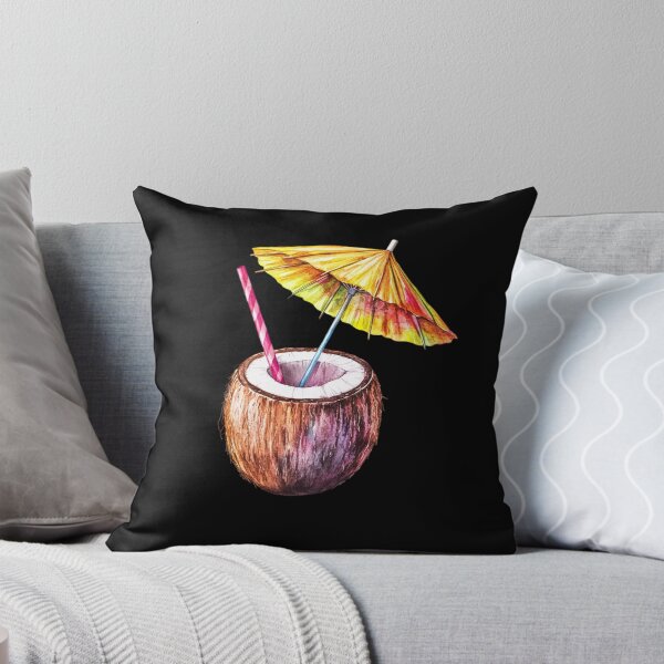 Item preview, Another Delicious Coconut Drink with Umbrella designed and sold by Munsonlookfor.