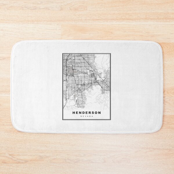 Item preview, Henderson Map designed and sold by Tamas Das.