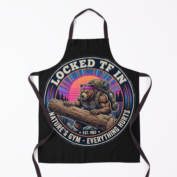 Item preview, Nature's Gym - Locked In Hiking Grit designed and sold by SisuPrintsCo.