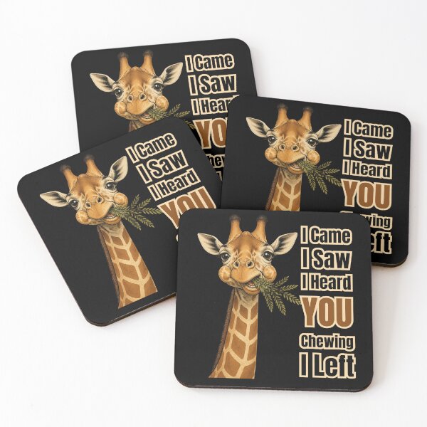 Item preview, I Came I Saw I Heard You Chewing I Left designed and sold by tellia-kallisto.