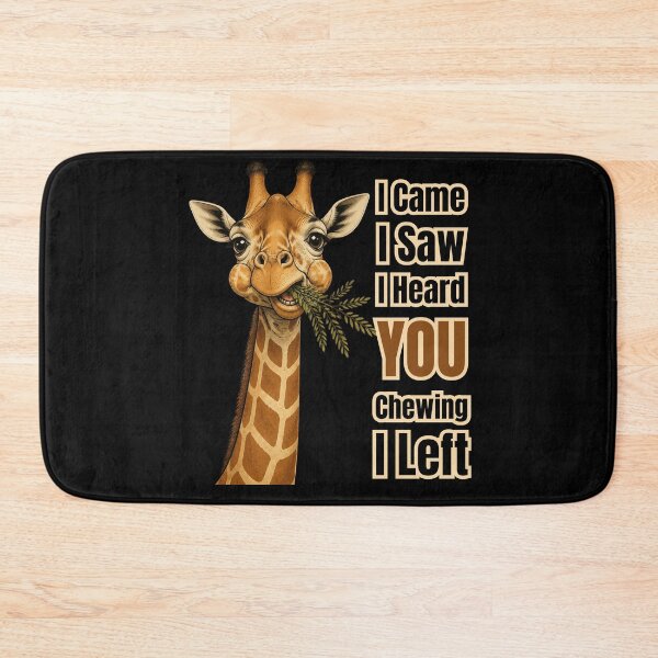 Item preview, I Came I Saw I Heard You Chewing I Left designed and sold by tellia-kallisto.