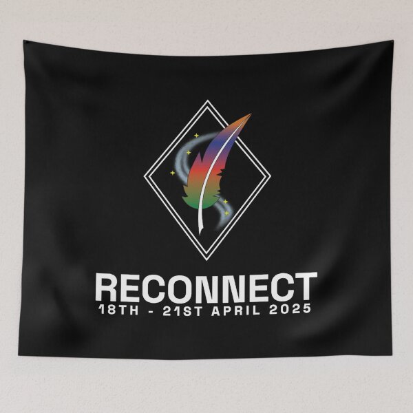 Item preview, reconnect 2025- eastercon belfast designed and sold by Ikhsan Kunto Wibisono.