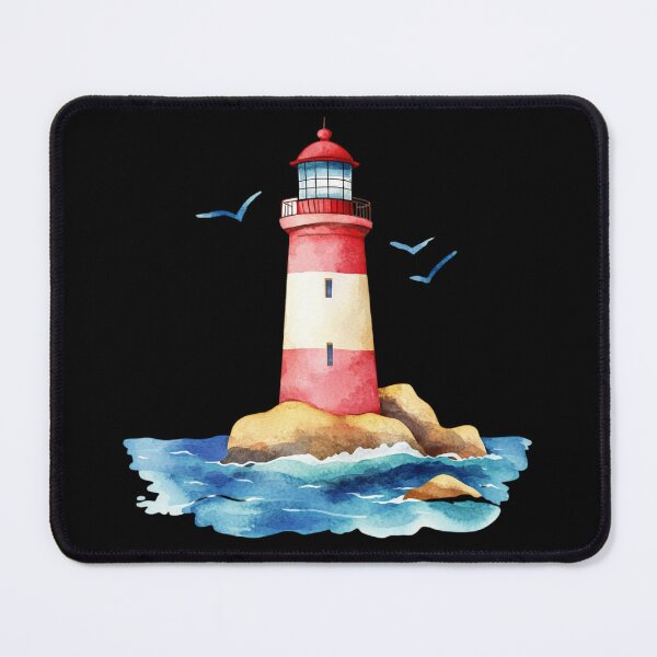 Item preview, The lonely lighthouse with Seagull designed and sold by Munsonlookfor.