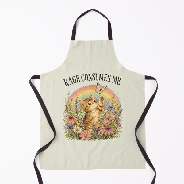 Item preview, Cute Cat Rage Consumes Me designed and sold by loupglouglou.