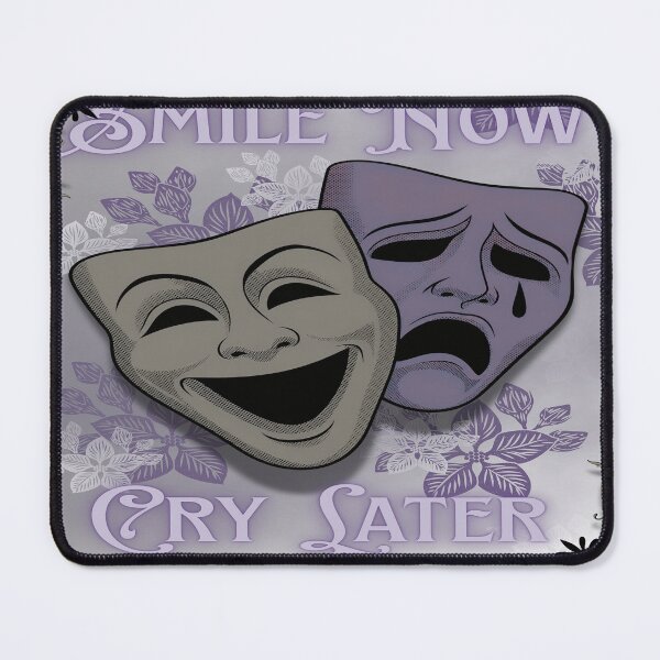 Item preview, Smile Now Cry Later Gray Renaissance designed and sold by MariahDaGoatedPrincess.