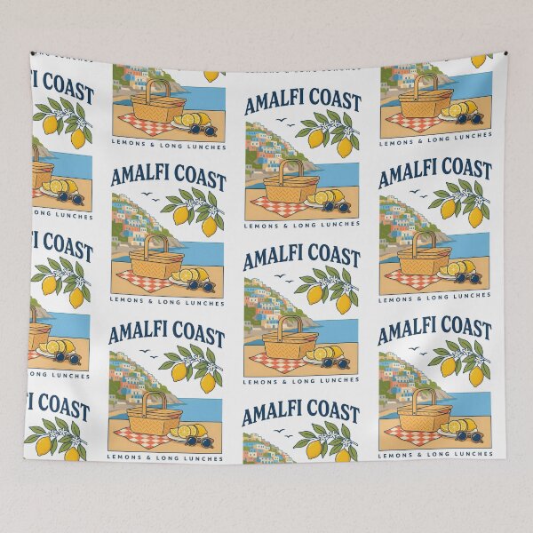 Item preview, Amalfi coast,lemons and long lunches,italian summer vibe  designed and sold by BARKAcreations.
